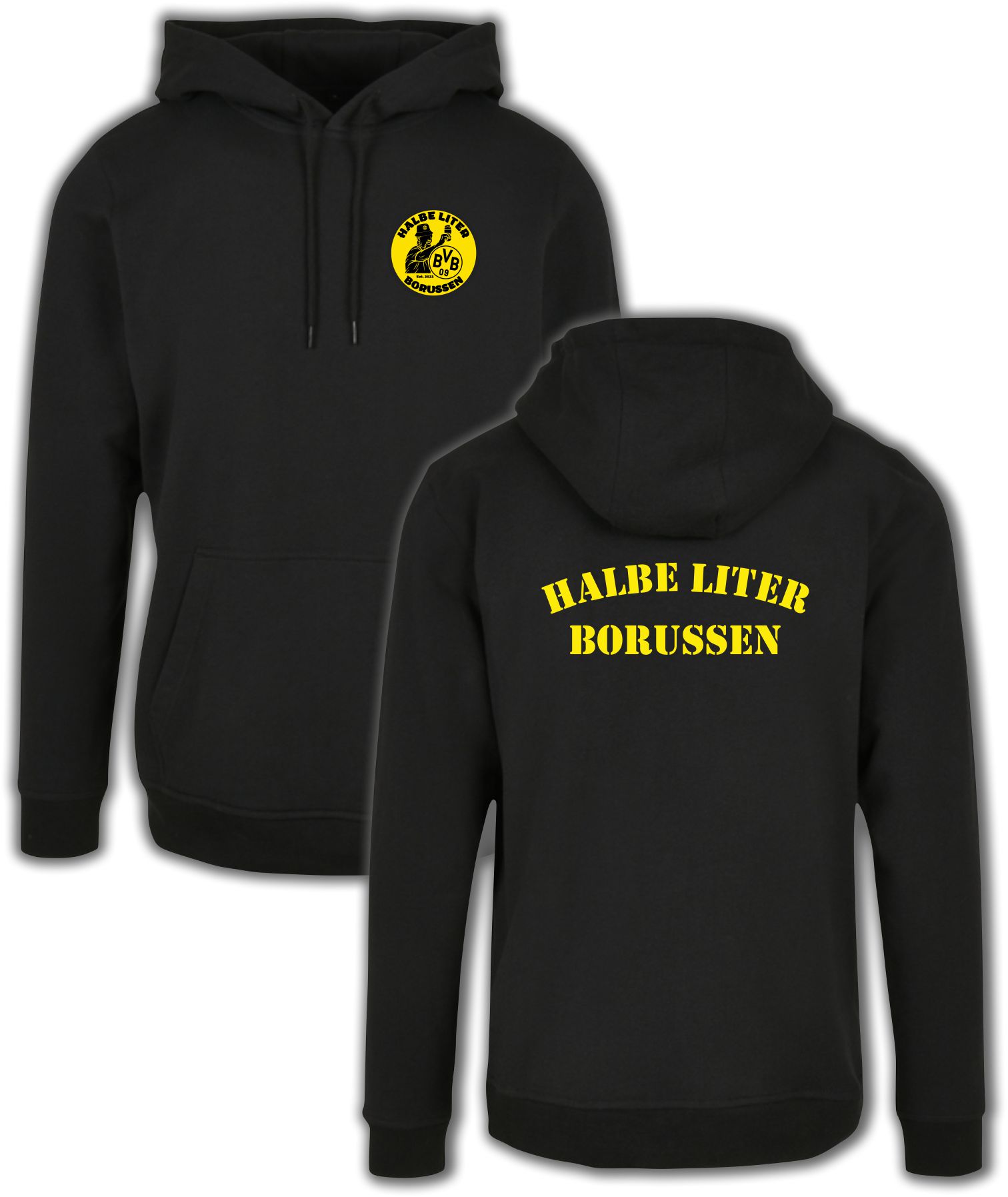 halbe Liter Borussen casual Hoodie