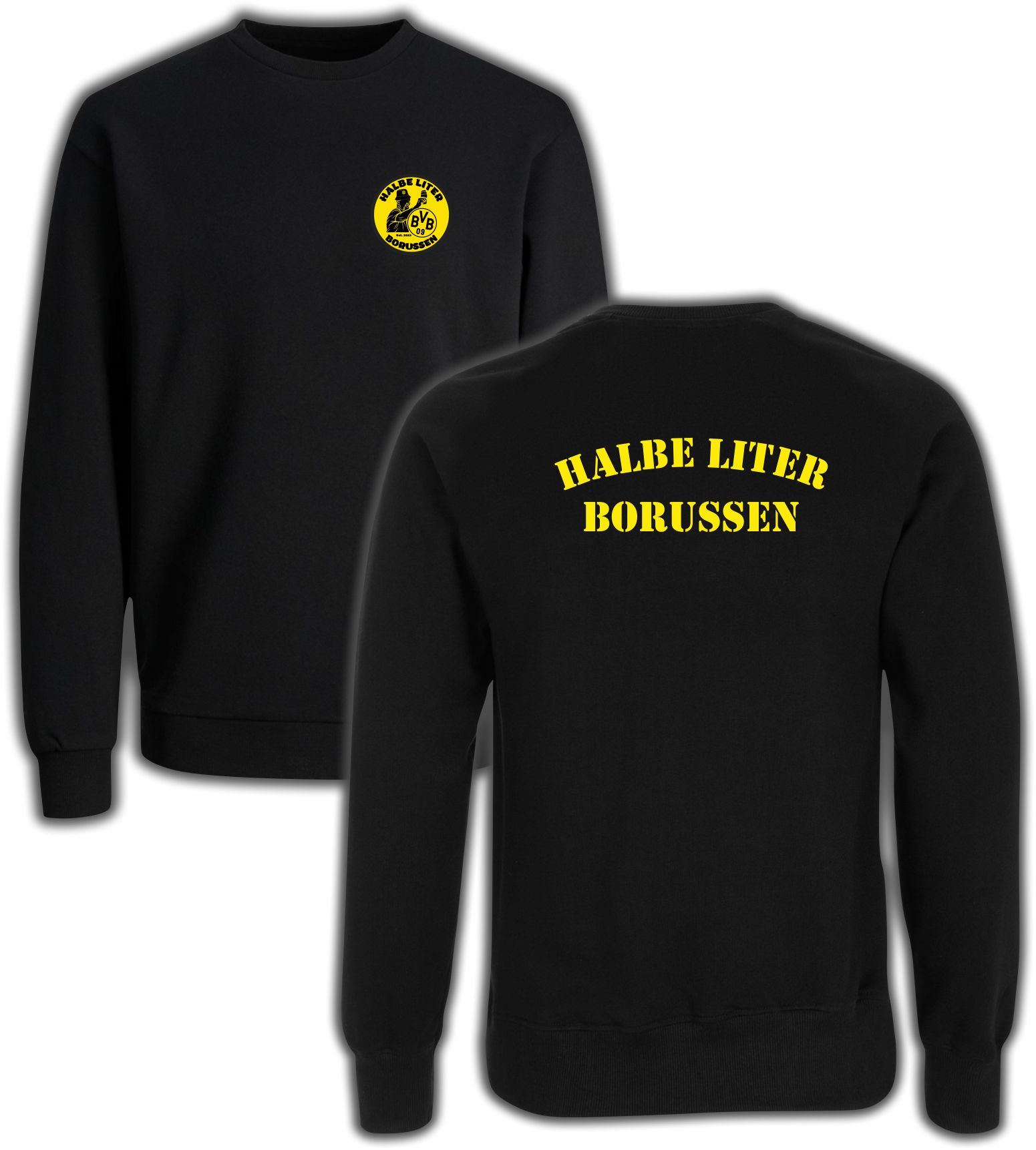 halbe Liter Borussen casual Sweatshirt