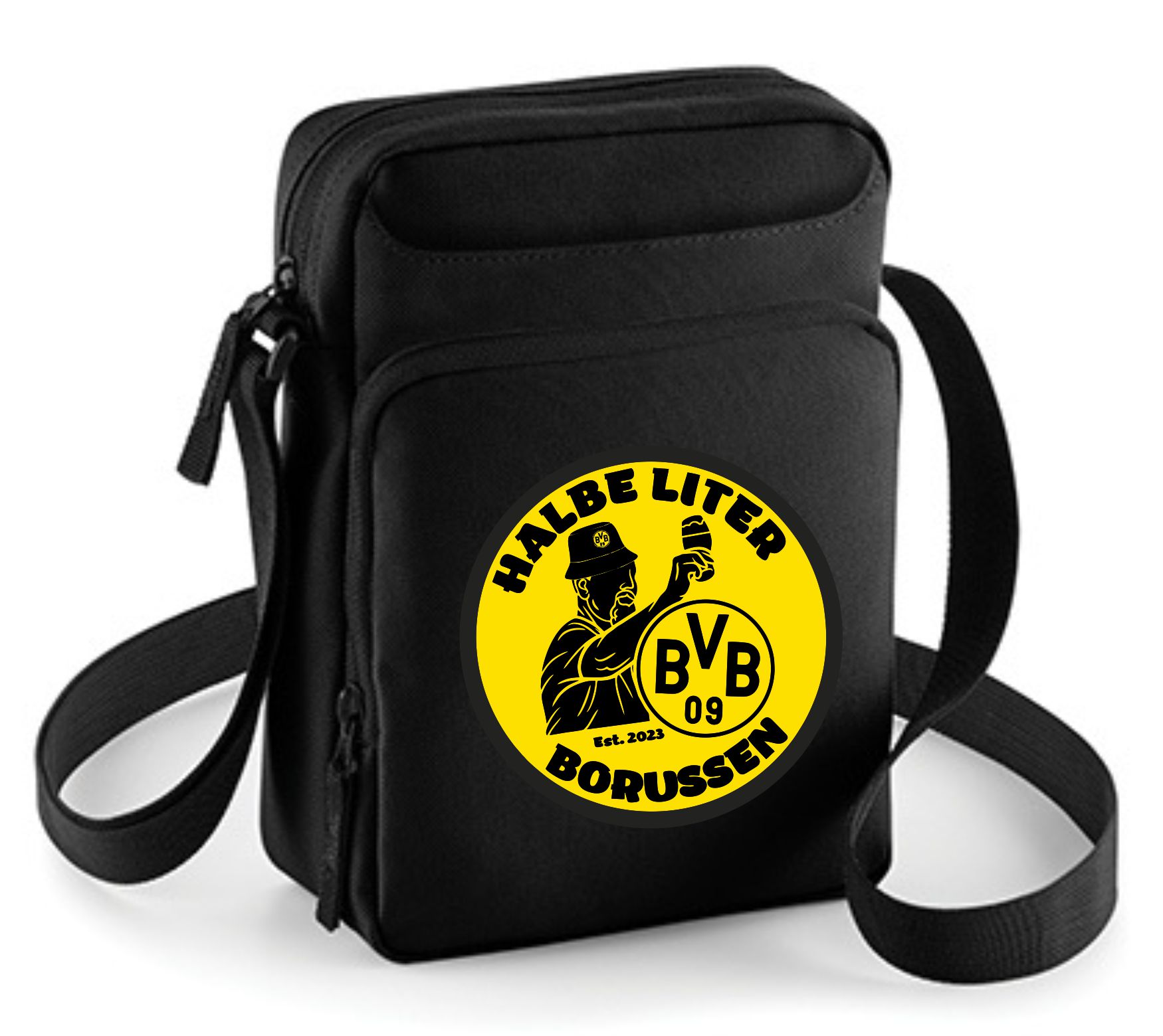 Crossbag halbe Liter Borussen