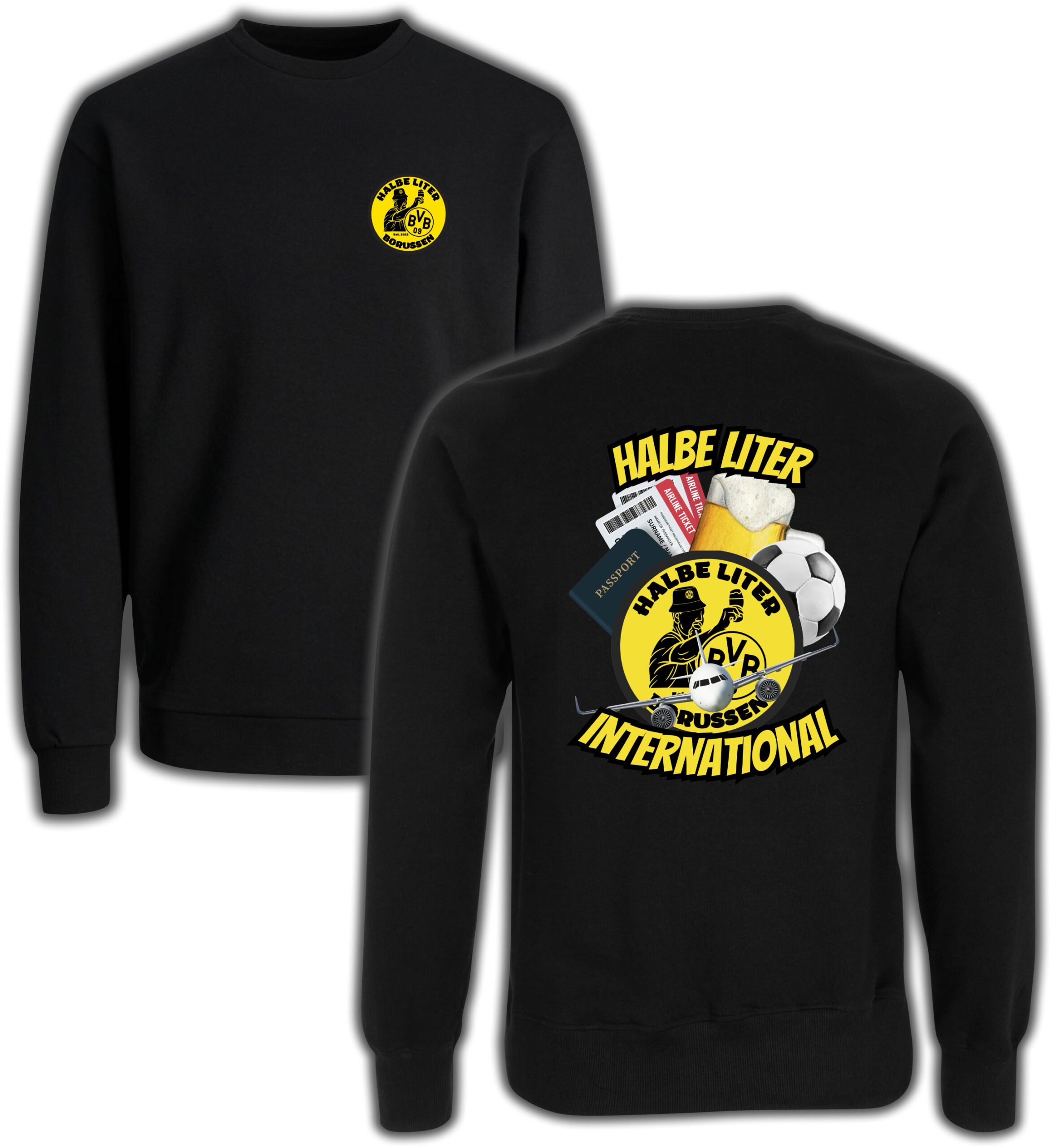 halbe Liter Borussen International Sweatshirt