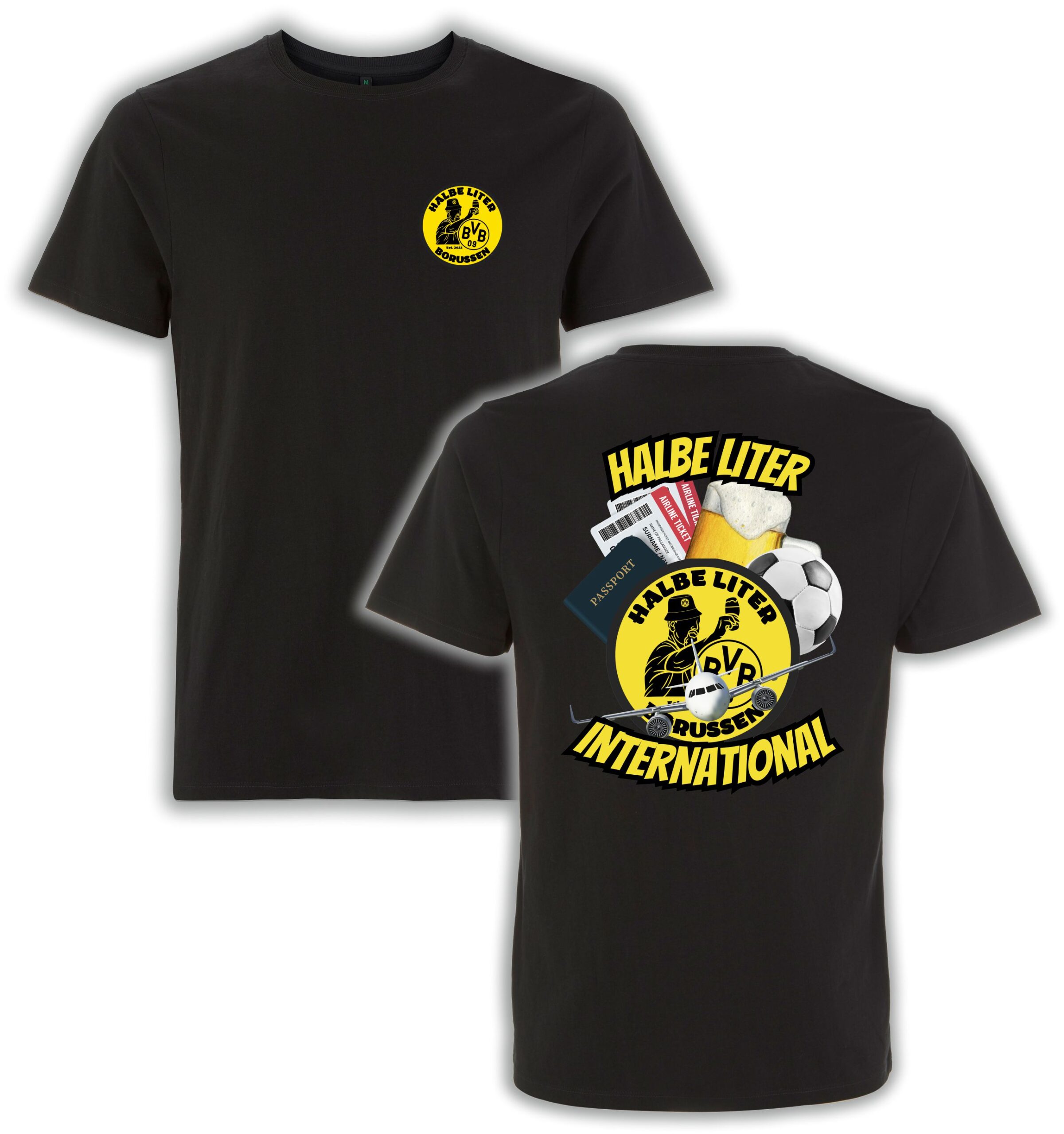 halbe Liter Borussen International Tee